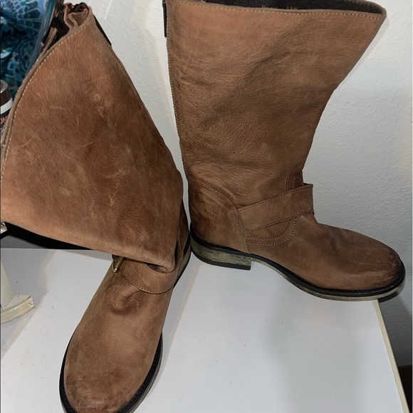 - Steve Madden genuine leather sz 5.5 brown boots - Picture 7 of 10